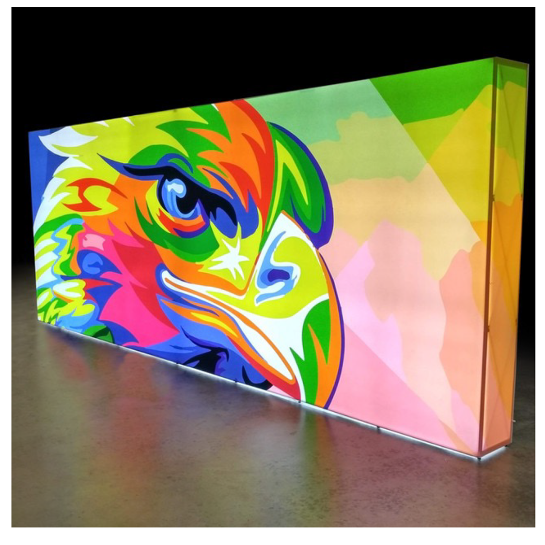 20' Backlit Display - Graffiti