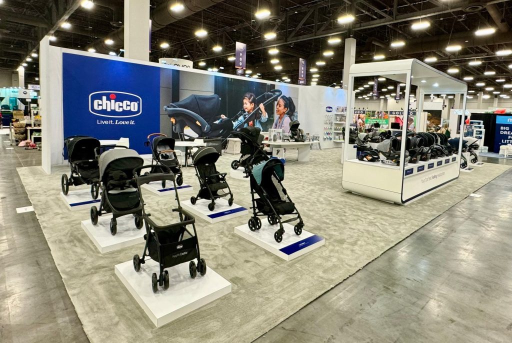 edit2-Chicco Trade Show 30x80 Booth 2002x1570 custom designed trade show booths